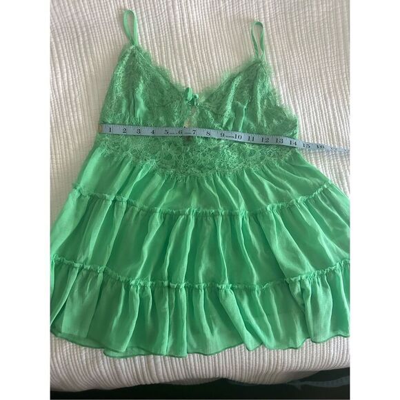 Lace Bohemian Flowy Tank Top Size Small - Picture 9 of 10